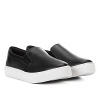 Slip On Santa Lolla Logo Feminino - Preto Slip On Santa Lolla Logo Feminino - Preto