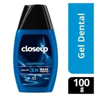 2 Unidades Creme Dental Em Gel Close Up Liquifresh Ice 100g 2 Unidades Creme Dental Em Gel Close Up Liquifresh Ice 100g