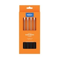 Conjunto de Garfos para Fondue/Petisco Brinox Beli Preto - 6 Peças Conjunto de Garfos para Fondue/Petisco Brinox Beli Preto - 6 Peças