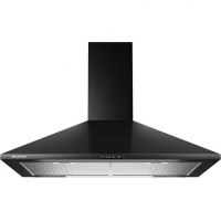 Coifa de Parede Brastemp 60 cm preta piramidal 4 bocas com Duplo Filtro - BAI60BE Coifa de Parede Brastemp 60 cm preta piramidal 4 bocas com Duplo Filtro - BAI60BE