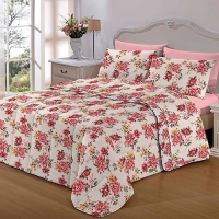 Jogo de Cama Casal Versalhes Microfibra 4 Peças Jogo de Cama Casal Versalhes Microfibra 4 Peças