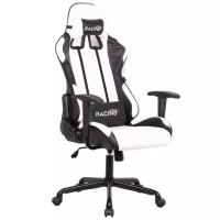 Cadeira Gamer Shanghai II Preta E Branca Cadeira Gamer Shanghai II Preta E Branca