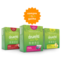 Desincha Sabores Pitaya e BlueBerry + Abacaxi e Limão Siciliano e ganhe Maçã e Canela de presente Desincha Sabores Pitaya e BlueBerry + Abacaxi e Limão Siciliano e ganhe Maçã e Canela de presente