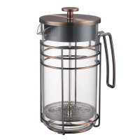 Cafeteira Francesa Oxford Modern 1000ml Vidro E Inox Cafeteira Francesa Oxford Modern 1000ml Vidro E Inox
