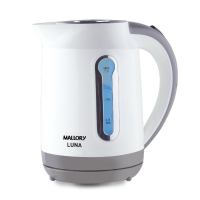 Chaleira Elétrica Mallory 1,7L Luna B98700232 Branca 220V Chaleira Elétrica Mallory 1,7L Luna B98700232 Branca 220V