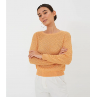 Blusa Manga Longa Tricot Amarelo Blusa Manga Longa Tricot Amarelo