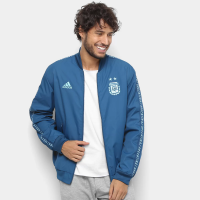 Jaqueta Argentina Hino Adidas Masculina - Azul Jaqueta Argentina Hino Adidas Masculina - Azul