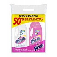 Alvejante Multiuso Líquido com 1 Pink e 1 Crystal White Vanish Alvejante Multiuso Líquido com 1 Pink e 1 Crystal White Vanish