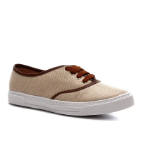Tênis Shoestock Natural Sneaker Feminino Tênis Shoestock Natural Sneaker Feminino