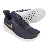 Tênis Nike Renew Rival Feminino - Azul e Dourado Tênis Nike Renew Rival Feminino - Azul e Dourado