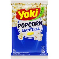 5 Unidades Popcorn Micro Manteiga Yoki 50g 5 Unidades Popcorn Micro Manteiga Yoki 50g