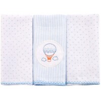 2 Pacotes de Paninho de Boca Poá Bordados Karinho 32cm X 32cm - 3 Unidades cada 2 Pacotes de Paninho de Boca Poá Bordados Karinho 32cm X 32cm - 3 Unidades cada