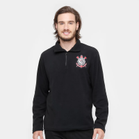 2 Blusão Corinthians Polar Fleece Masculino - Tam P 2 Blusão Corinthians Polar Fleece Masculino - Tam P