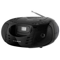 Som Portátil Philco PB119N Rádio FM Reproduz CD CDR CD-RW MP3 e WMA USB Antena Telescópica Som Portátil Philco PB119N Rádio FM Reproduz CD CDR CD-RW MP3 e WMA USB Antena Telescópica