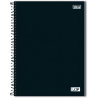 Caderno Espiral Capa Dura Zip Tilibra 80 folhas Universitário (20x27 cm) Caderno Espiral Capa Dura Zip Tilibra 80 folhas Universitário (20x27 cm)