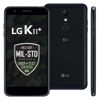 Smartphone LG K11+ 32GB Dual Chip Android 7.1.2 Tela 5.3 Octa Core 1.5 Ghz 4G Câmera 13MP - Preto Smartphone LG K11+ 32GB Dual Chip Android 7.1.2 Tela 5.3 Octa Core 1.5 Ghz 4G Câmera 13MP - Preto