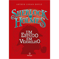 Livro Sherlock Holmes - Um estudo em vermelho Livro Sherlock Holmes - Um estudo em vermelho