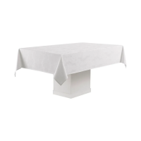 Toalha de mesa Retangular Karsten 12 lugares Sempre Limpa Tropical Branco Toalha de mesa Retangular Karsten 12 lugares Sempre Limpa Tropical Branco
