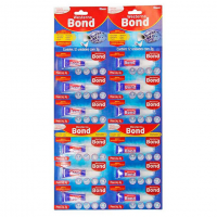 Cartela com 12 unidades de Cola Rápida Bond - Western - Cartela com 12 unidades de Cola Rápida Bond - Western -
