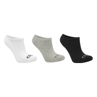 Meia Olympikus Sem Cano Pacote Com 3 Masculina - Branco e Cinza Meia Olympikus Sem Cano Pacote Com 3 Masculina - Branco e Cinza