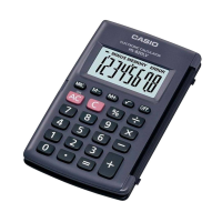 Calculadora de Bolso Casio HL-820lv-BK 8 Dígitos Preta Calculadora de Bolso Casio HL-820lv-BK 8 Dígitos Preta