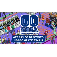 Jogos em Promoção na Celebração de 60º Aniversário da Sega - PC Steam Jogos em Promoção na Celebração de 60º Aniversário da Sega - PC Steam