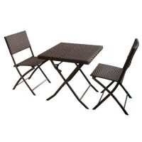 Conjunto de Mesa com 2 Cadeiras Dobráveis Importado Maracanã - Cinza - Conjuntos para Jardim e Lazer Conjunto de Mesa com 2 Cadeiras Dobráveis Importado Maracanã - Cinza - Conjuntos para Jardim e Lazer