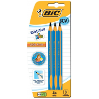 Lápis Preto Bic Evolution Kids Corpo Triangular Hb2 902494 3 Unidades Lápis Preto Bic Evolution Kids Corpo Triangular Hb2 902494 3 Unidades