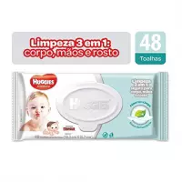 Lenços Umedecidos Huggies One Done - 48 Unidades Lenços Umedecidos Huggies One Done - 48 Unidades
