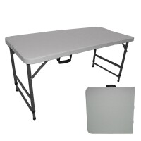 Mesa Dobrável 120Cm Camping Trevalla TL-FTB-01-2 Vira Maleta Mesa Dobrável 120Cm Camping Trevalla TL-FTB-01-2 Vira Maleta