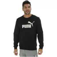 Blusão de Moletom Puma Ess Logo Crew Sweat FL Big Logo Blusão de Moletom Puma Ess Logo Crew Sweat FL Big Logo
