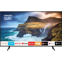 Smart TV QLED 55 Samsung QN55Q70RAGXZD Ultra HD 4K com conversor Digital 4 HDMI 2 USB Wi-Fi Pontos Quânticos 120Hz Smart TV QLED 55 Samsung QN55Q70RAGXZD Ultra HD 4K com conversor Digital 4 HDMI 2 USB Wi-Fi Pontos Quânticos 120Hz