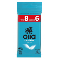8 Unidades - Preservativo Olla Lubrificado Sensitive 8 Unidades - Preservativo Olla Lubrificado Sensitive