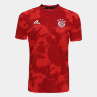 Camisa Bayern de Munique Pré-Jogo Adidas Masculina Camisa Bayern de Munique Pré-Jogo Adidas Masculina