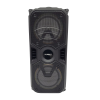 Caixa de Som Amplificadora TRC 334 Bluetooth, USB LED Speaker 6.5 150W Caixa de Som Amplificadora TRC 334 Bluetooth, USB LED Speaker 6.5 150W