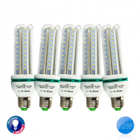 Kit com 5 Lâmpadas LED Super Econômica E27 12W 6000K Kit com 5 Lâmpadas LED Super Econômica E27 12W 6000K