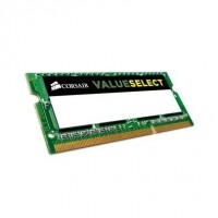 Memória RAM Corsair Value Select 8GB 1600MHz DDR3L Notebook CL11 - CMSO8GX3M1C1600C11 Memória RAM Corsair Value Select 8GB 1600MHz DDR3L Notebook CL11 - CMSO8GX3M1C1600C11