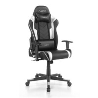 Cadeira Gamer DXRacer NEX Preta / Branco (OK134/NW) Cadeira Gamer DXRacer NEX Preta / Branco (OK134/NW)