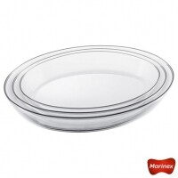 Conjunto de Assadeiras Celebrity com 3 Peças - Marinex - QMGD16724933N_PRD Conjunto de Assadeiras Celebrity com 3 Peças - Marinex - QMGD16724933N_PRD