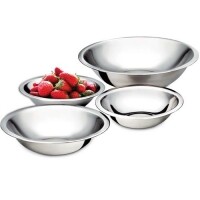 Conjunto de Tigelas Rasas Euro Home em Inox IN9024 - 4 Peças Conjunto de Tigelas Rasas Euro Home em Inox IN9024 - 4 Peças