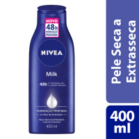 Loção Nivea Body Milk Extra Seca 400ml Loção Nivea Body Milk Extra Seca 400ml