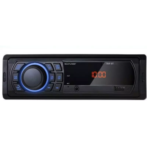 Som Automotivo Multilaser Trip BT MP3 4 x 25WRMS FM/USB/AUX - P3344 Preto e Azul Som Automotivo Multilaser Trip BT MP3 4 x 25WRMS FM/USB/AUX - P3344 Preto e Azul