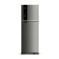 Geladeira Brastemp Frost Free Duplex 375 litros cor Inox com Espaço Adapt - BRM45HK Geladeira Brastemp Frost Free Duplex 375 litros cor Inox com Espaço Adapt - BRM45HK