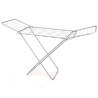 Varal de Chão Mor Slim 6105 em Aço e Polipropileno - Branco Varal de Chão Mor Slim 6105 em Aço e Polipropileno - Branco