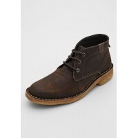 Bota Couro Democrata Pespontos Marrom Bota Couro Democrata Pespontos Marrom