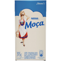 4 Unidades Leite Condensado Semidesnatado Moça Tetra Pak 395g 4 Unidades Leite Condensado Semidesnatado Moça Tetra Pak 395g