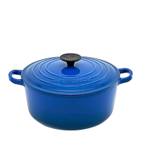 Panela de Ferro Le Creuset Azul Cobalto 24CM - 34571 Panela de Ferro Le Creuset Azul Cobalto 24CM - 34571
