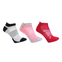 2 Meia Asics Cano Baixo Cushion c/ 3 pares - Cinza 2 Meia Asics Cano Baixo Cushion c/ 3 pares - Cinza