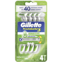 Aparelho de Barbear Gillette Prestobarba 3 SenseCare com 4 Unidades Aparelho de Barbear Gillette Prestobarba 3 SenseCare com 4 Unidades