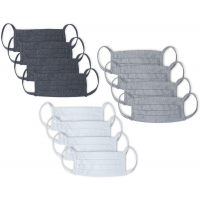 Kit 12 peças Máscaras de Proteção em Algodão, Mash Kit 12 peças Máscaras de Proteção em Algodão, Mash
